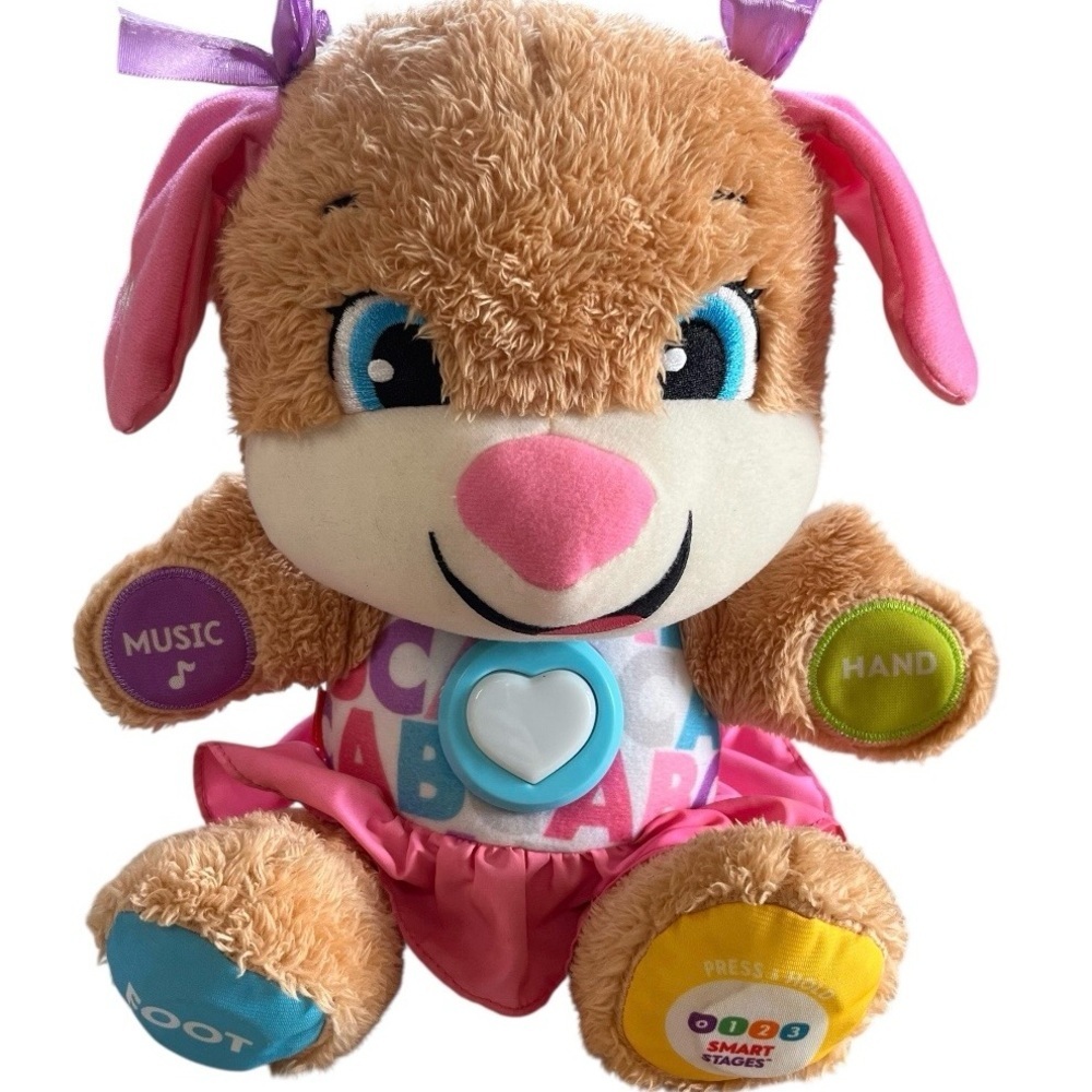 Fisher-Price Laugh & Learn Smart Stages Sis Musical Plush 2017 Lights & Phrases